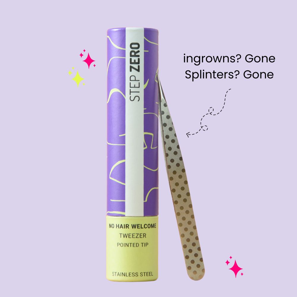 No Hair Welcome | Pointed Tweezers 1