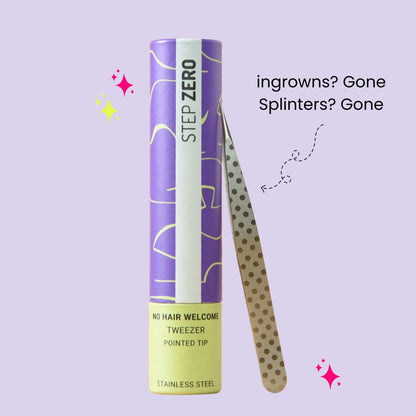 No Hair Welcome | Pointed Tweezers 1
